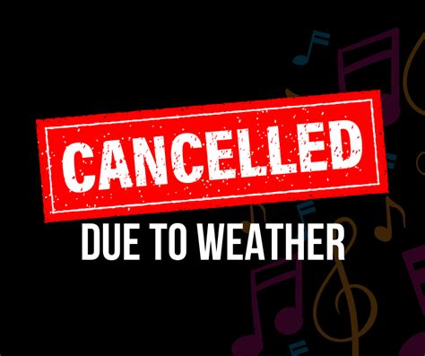 What Happens If A Concert Is Cancelled Due To Weather